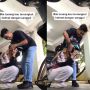 Pakai Cepol Kerudung, Kepala Perempuan Ini Nyangkut di Helm, Warganet: Beruntung Tak Sampai Minta Tolong Damkar