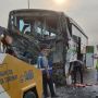 Kecelakaan Mengerikan Bus Tabrak Truk di Tol Sumut, 2 Orang Tewas