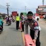 Cegah Kemacetan Jelang Idul Fitri, Polres Pringsewu Lakukan Rekayasa Lalu Lintas di Tiga Titik