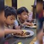 Viral Aksi Bocil Makan Sahur sambil Mengantuk, Warganet: Pernah Merasakan