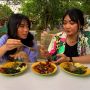 Food Vlogger Mgdanelaf Coba Kuliner di Kuburan, Salah Satu Menu yang Dipesan Bikin Merinding