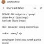 Viral Riders Aldi Taher Harga Terjangkau Bisa Nego, Tri Suaka dan Zinidin Zidan Kena Sentil