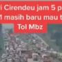 Curhatan Warganet Merangkak Berjam - Jam di Tol Layang MBZ, Netizen Tagih Janji Menhub Budi Karya: Katanya Gratis Ya?