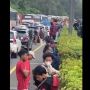 Tol Cipularang Macet Parah, Mesin Kendaraan Mati Penumpang Pilih Istirahat di Jalanan