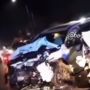 Tabrakan di Jalur Puncak Bogor, Dua Mobil Ringsek Berat Saat Malam Takbiran