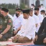 Temani Jokowi dan Iriana, Kaesang Ikut Salat Id di Gedung Agung Jogja