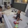 Gemes! Pertama Kali Bertemu, Kiano Anak Sulung Baim Wong Terus Isengi Gala Sky Sampai Ketakutan