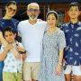 9 Potret Bunga Zainal Bersama Sukhdev Singh dan Anak Sambung, Harmonis!