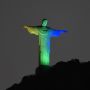 Peringatan 28 Tahun Meninggalnya Ayrton Senna, Cristo Redentor Mengirimkan Pendar Cahaya