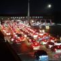 Arus Lalu Lintas di Gerbang Tol Cikupa Arah Jakarta Sabtu Malam Ramai Lancar