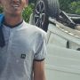 Kecelakaan di Tol Cipali KM-79, Mobil Minibus Terbalik, Satu Kendaraan Lain Ringsek