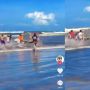 Bikin Panik Ganggu Orang Liburan, Viral Video Mobil Boks Meluncur Masuk ke dalam Pantai