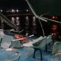 KMP Trisila Bhakti II Vs KMP Gerbang Samudra II di Pelabuhan Ketapang, Seorang Penumpang Terluka