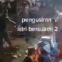 Viral Video Warga Usir Cewek yang Disebut Punya 2 Suami, Dikecam Publik: Kenapa Bajunya Dibakar!