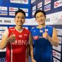 Duel Berkelas Anthony Ginting dan Kento Momota di Piala Thomas 2022 Bikin BWF Terkesima