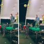 Kocak! Bapak-bapak Ketahuan Istri Nyanyi Bareng Biduan di Panggung Dangdut, Auto Dihajar Pakai Mic