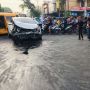 Kecelakaan di Medan, Mobil Alami Kerusakan-Angkot Terbalik, Pengemudi Menghilang
