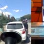 Truk Ekspedisi Diberhentikan oleh Mobil Ayla, Sopir Diduga Dipaksa Beli Stiker Keamanan, Publik: Pungli dengan Gaya