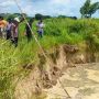 Heboh Tanah Ambles di Tuban, Menyerupai Danau