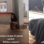 Balada Pasangan LDR, Perempuan Nangis Kejer Antar Pacarnya ke Stasiun, Warganet Malah Salfok ke Lokasinya