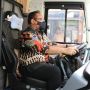 Menteri Agama “Test Drive” Bus Antarkota Jemaah Haji