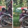 Kacau! Sepasang ABG Cium-ciuman di Taman Kota, Anak Kecil Ikut Lihat, Sampai Harus Disoraki Agar Pisah