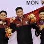 Tim Karate Kata Beregu Putra Indonesia Raih Medali Emas