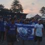 Aremania Sambut 300 Panser Biru di Stadion Kanjuruhan Malang