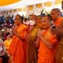 19 Bhikkhu Dari Shanghai China Hadiri Peresmian Cetiya She Mien Fo Umat Buddha di Makassar