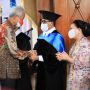 Hadiri Penganugeragan Gelar Kehormatan Honoris Causa untuk Menhub, Ganjar Puji Sosok Budi Karya
