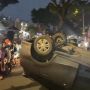 Kurang Konsentrasi, Sopir Datsun Tabrak  Kijang LGX di Serpong