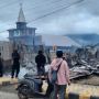 18 Rumah Warga Papua Dibakar, Ratusan Warga Mengungsi ke Markas TNI dan Polri