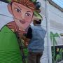 Jakarta Hajatan, 495 Mural Hiasi Tembok Jalan RE Martadinata