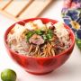 Bukan Nasi, Sop Daging di Kopi Ko Acung Disajikan dengan Singkong Khas Kalimantan Barat, Berani Coba?