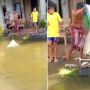Banjir Rob Semarang, Warga Panen Ikan Bandeng Langsung Depan Rumah: Bawa Berkah?