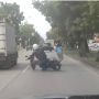 Aksi Pemotor ketika Hindari Emak-emak Menyeberang Jalan Bikin Takjub, Publik Sebut Bak Dominic Toretto Fast and Furious
