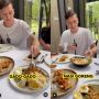 Mesut Ozil Santap Deretan Masakan Indonesia, Warganet Salfok Makan Gado-gado Pakai Garpu dan Pisau