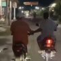 Viral Aksi Dua Pemotor Sesama Cowok Saling Bergandengan Tangan di Jalan Bikin Salfok, Sebabnya Tak Terduga