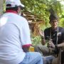 Sandiaga Uno Temui Petugas Kebersihan di Desa Wisata Kampung Tua Bakau Serip