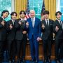 Media Amerika Takjub BTS Ubah Briefing White House Seolah Jadi Fanmeeting