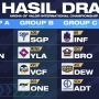 Drawing Kejuaraan Dunia AIC 2022: Tim Indonesia Dewa United Esports di Grup C Bersama Tim Malaysia dan Brazil