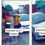 Wanita Ini Punya Cara Bikin Jera Pasangan yang Lagi Bersama Pelakor, Honda Jazz Jadi Korban