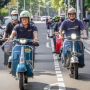 Menparekraf Sandiaga Uno Geber Skuter Konversi Listrik Karya Elders Elettrico