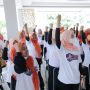 Wujudkan Ekonomi Masyarakat Berbasis Lokal, Emak-emak Gelar Pelatihan Sate Bandeng Khas Cilegon