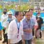 Tiba di JIEC, Presiden Jokowi Lakukan Prosesi Grid Walk di Lintasan Sirkuit