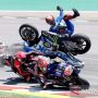 Alex Rins Retak Pergelangan Tangan Usai Kecelakaan Horor MotoGP Catalunya 2022
