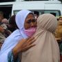 Suasana Haru Iringi Pelepasan Jamaah Calon Haji kabupaten Jombang