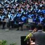 Orasi di Hadapan Mahasiswa, Prabowo Sebut Tak Berkampanye: Saya Ini Menteri, Kampanye Harus Izin Jokowi