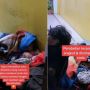 Tak Mampu Bayar Kontrakan, Bayi Baru Lahir Terpaksa Ikut Tidur di Pinggir Jalan Beralaskan Karpet Tipis