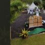 Viral Pengantin Nikah di Lahan Orang, Rumput Dipangkas Diganti Aspal Tanpa Izin